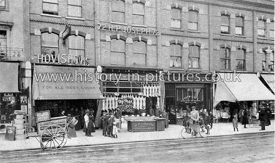 Goldhawk Road, Shepherd's Bush, London. c.1913.